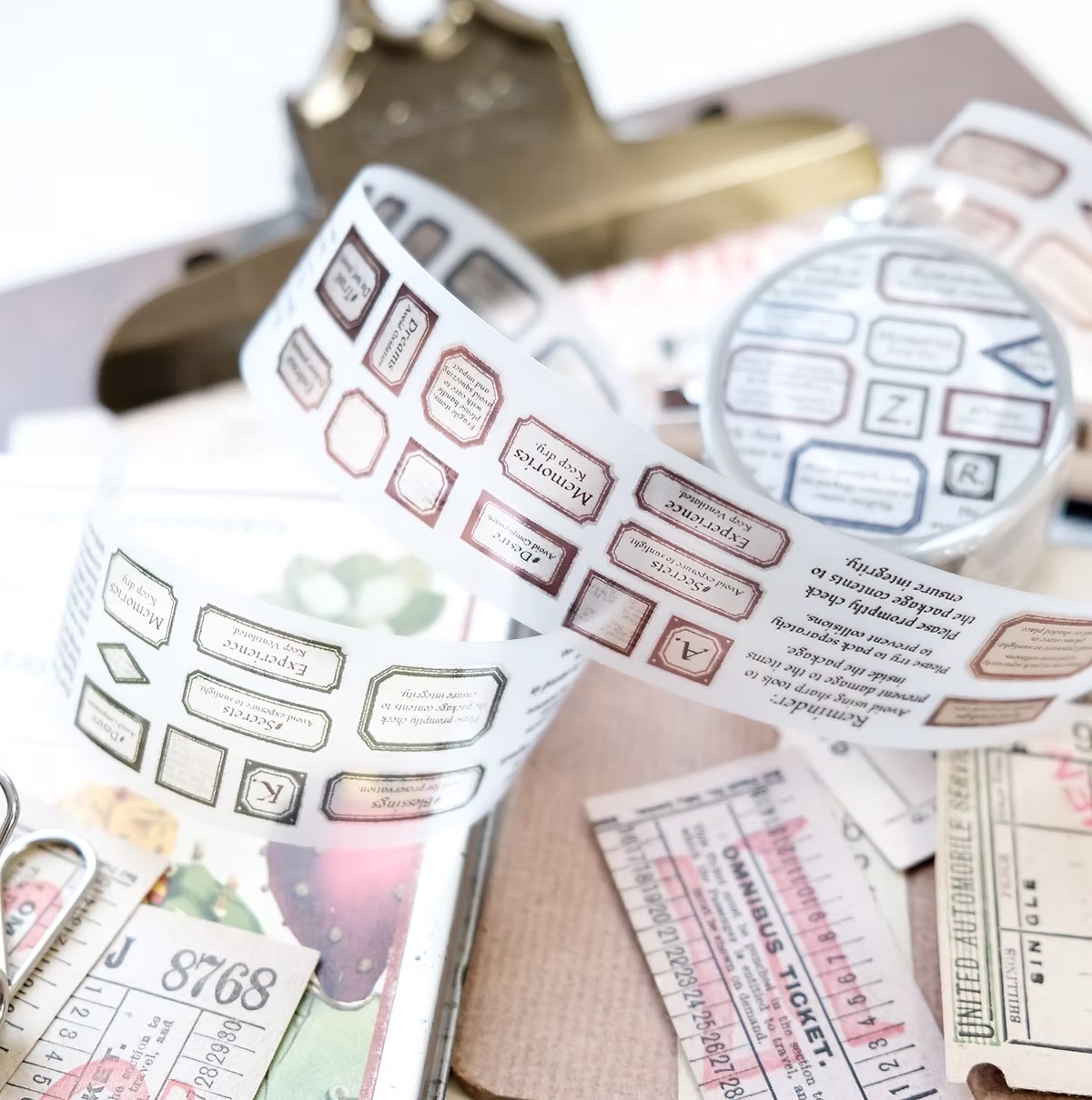 文具人格｜標籤 霧面PET