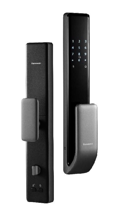 Panasonic 樂聲牌 EMR4112G-HK 智能鎖 (灰色)【包基本木門安裝】