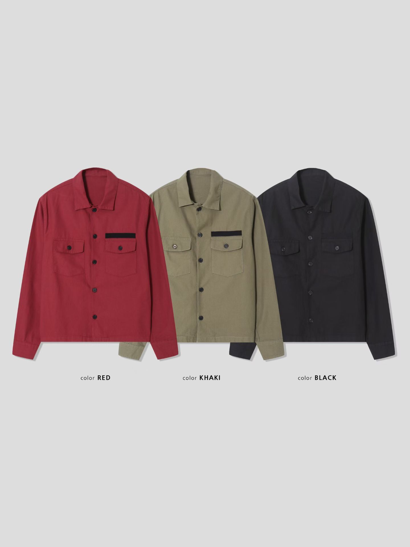 淨色反領開胸外套 PULSE-215JK