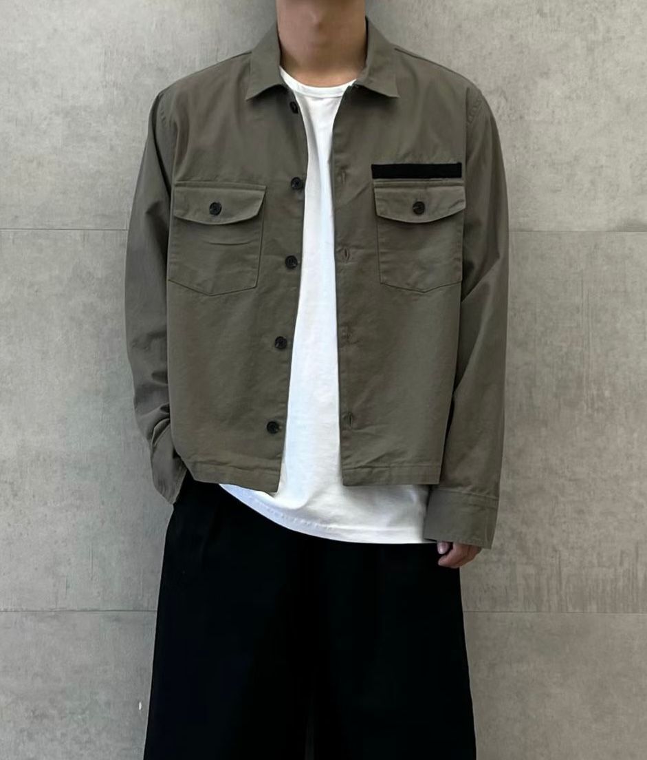 淨色反領開胸外套 PULSE-215JK