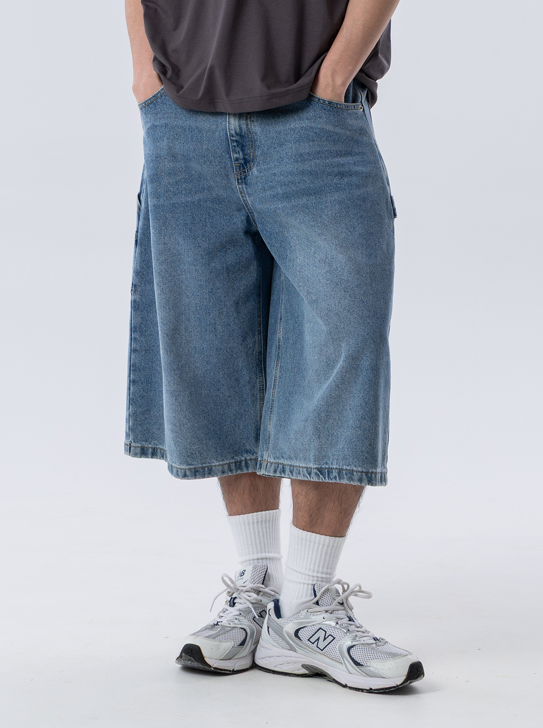 畫家工匠八分褲