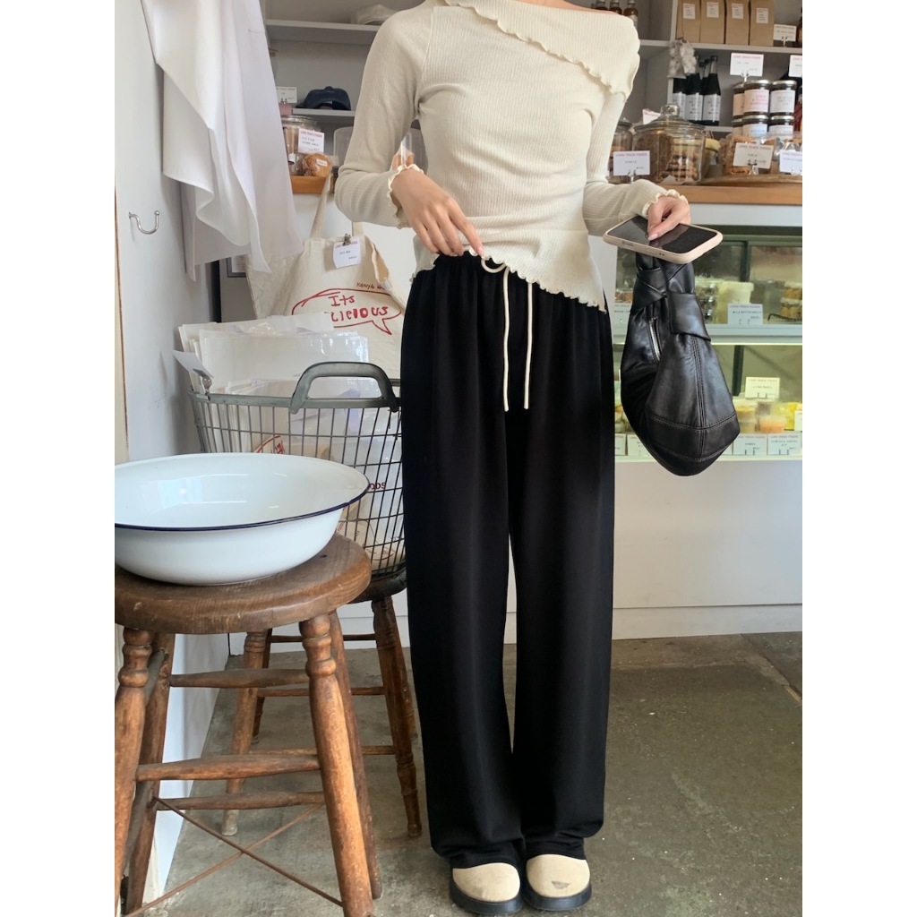 【imfine】闆娘認證顯瘦冠軍空調寬褲 #A3106