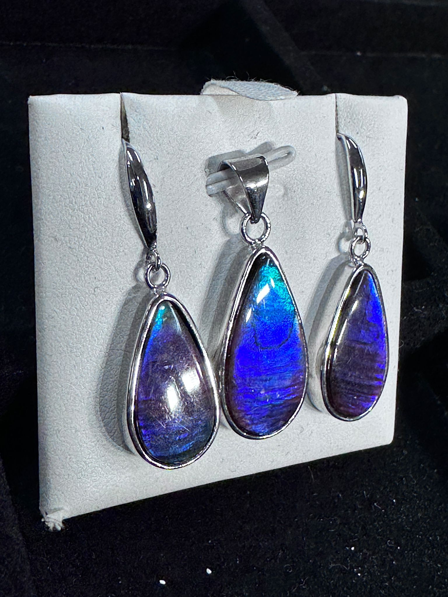 RX07 加拿大斑彩 吊咀耳環套裝7