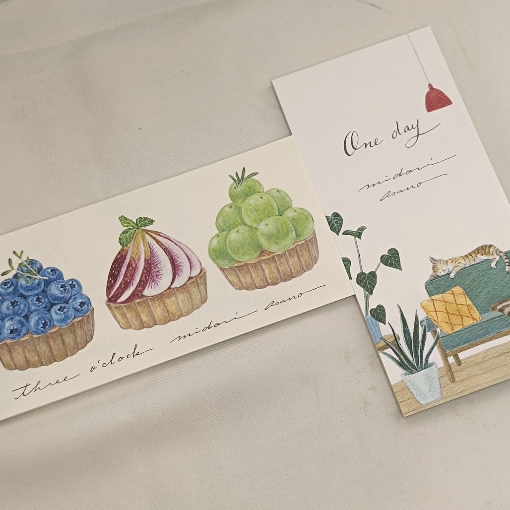 日本表現社 x 浅野みどり 一筆箋 共2款