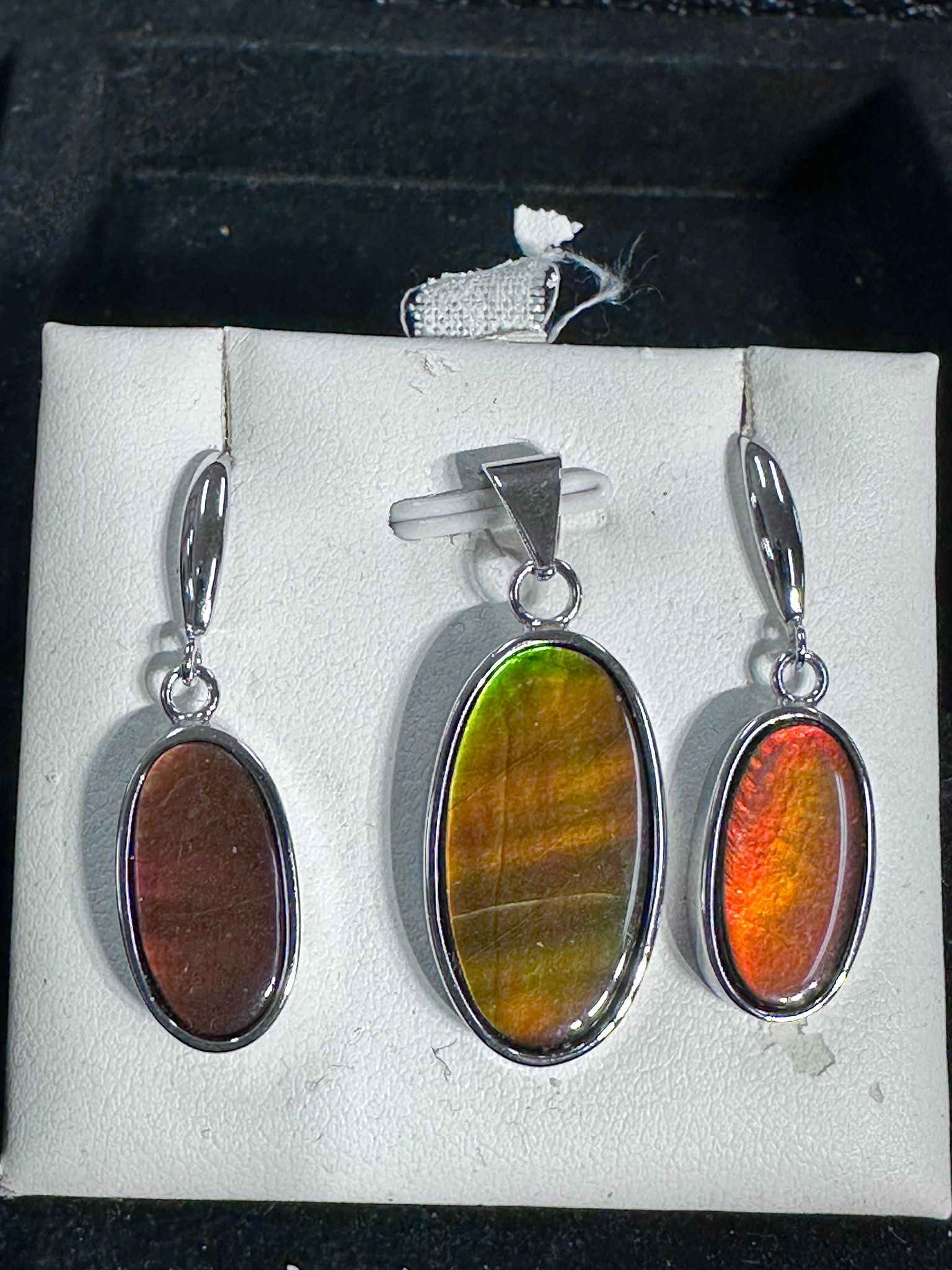 RX08 加拿大斑彩 吊咀耳環套裝8