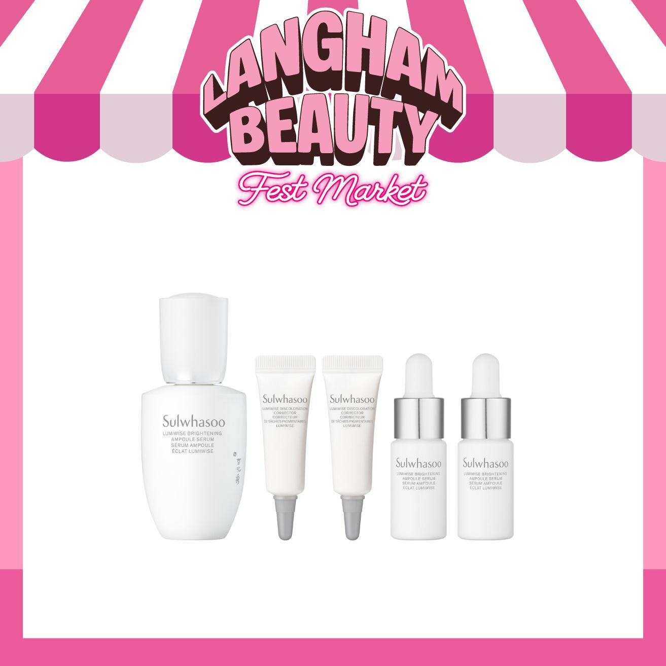 SULWHASOO 晶透臻白安瓶精華套裝