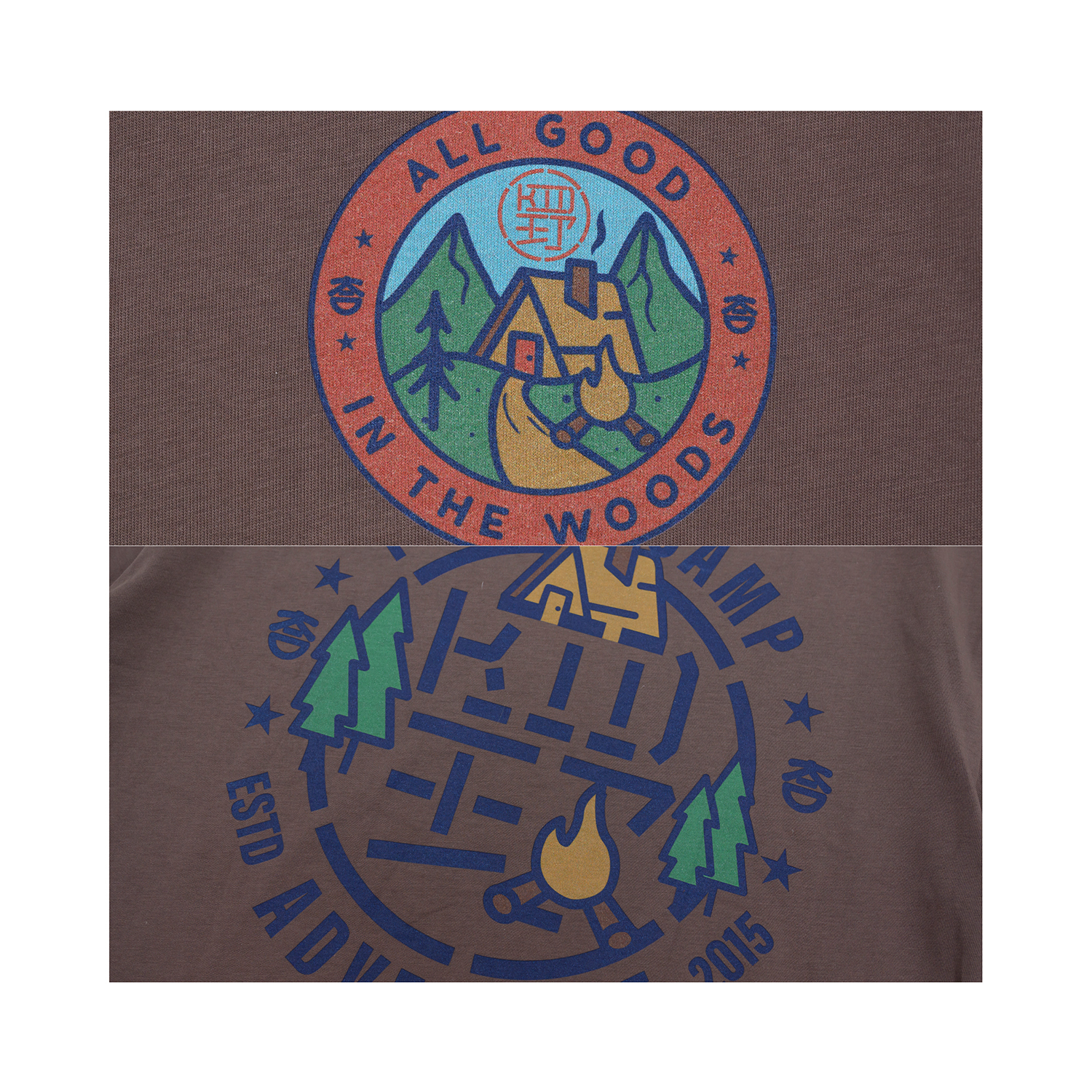 KID ® 森林露營徽章短T