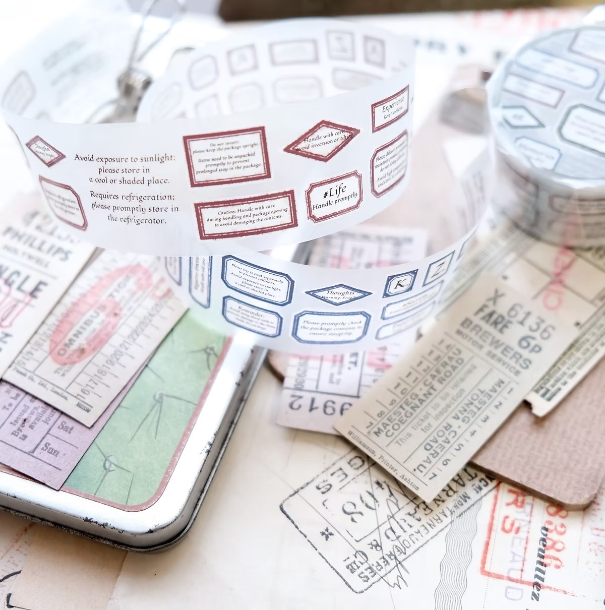 文具人格｜標籤II 霧面PET