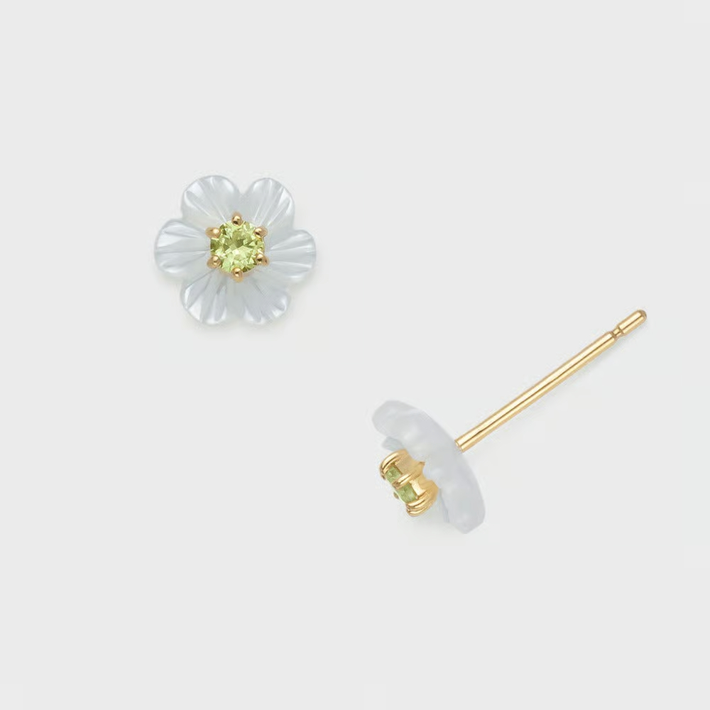 [連線優惠] NOJESS 金色貝殼耳環