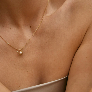 1YA0326-348 [YAY PARIS] Fine Chain 45cm 750‰ Gold #520sicnlgJ00 (EU)