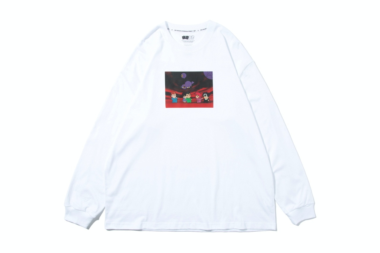 REMIX "幽遊白書MOMENT LS TEE" (WHITE)
