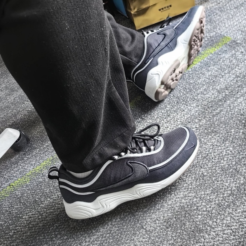 NIKE AIR ZOOM SPIRIDON 黑白 舒適 休閒 運動 男鞋 IO1907-045