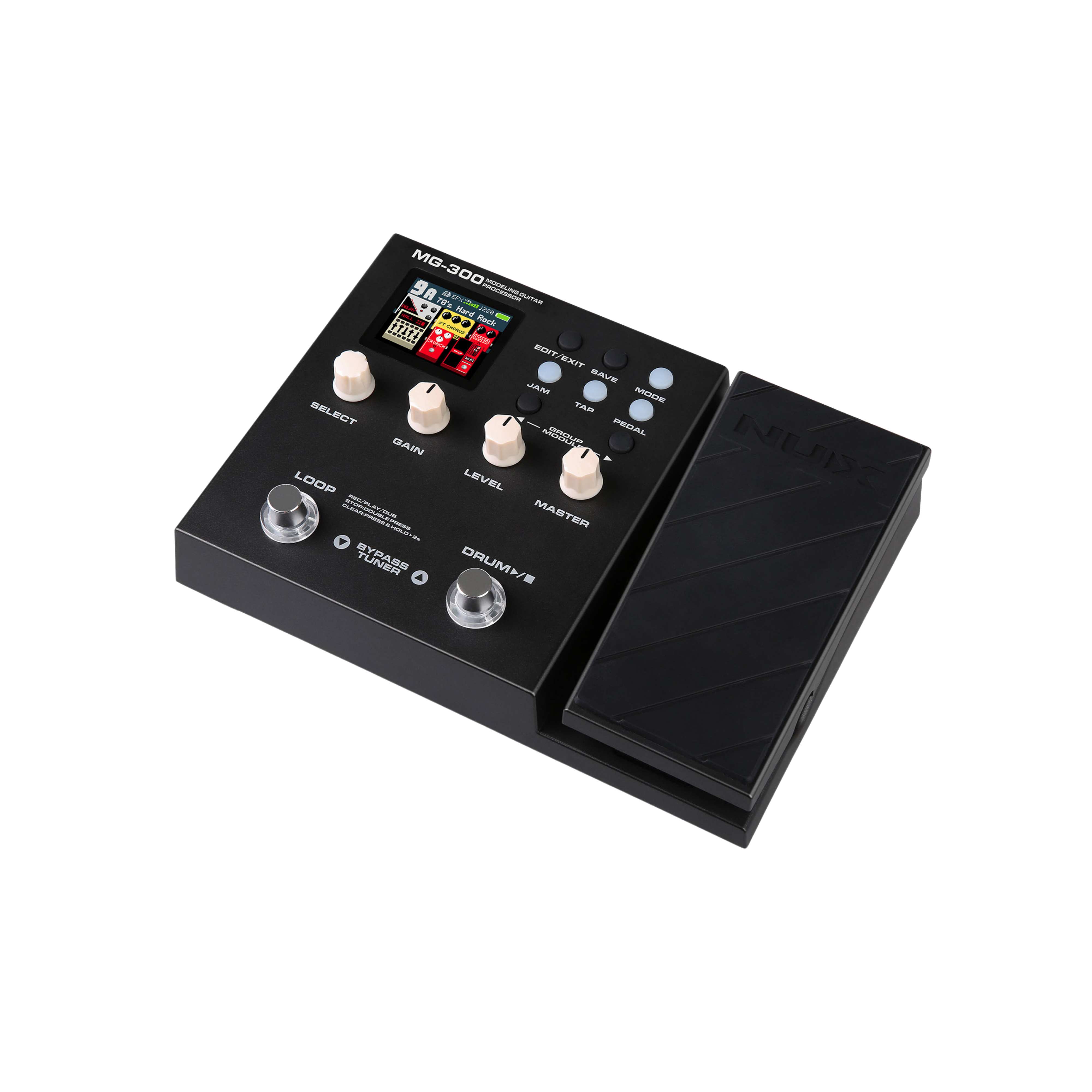 NUX NUX MG-300 綜合效果器 內建鼓機 入門推薦 MG300 第 3 張圖片｜三峽效果器