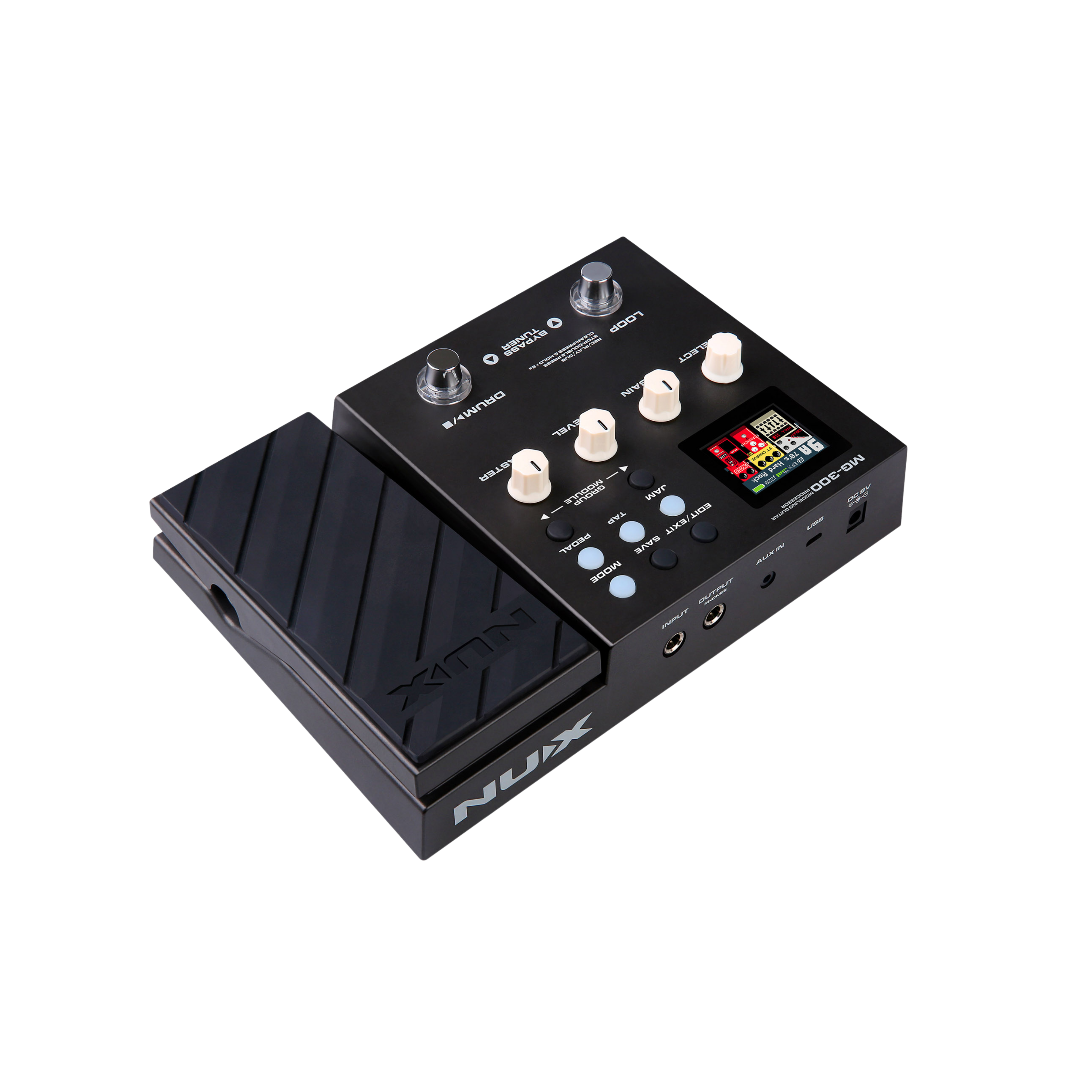 NUX NUX MG-300 綜合效果器 內建鼓機 入門推薦 MG300 第 5 張圖片｜三峽效果器