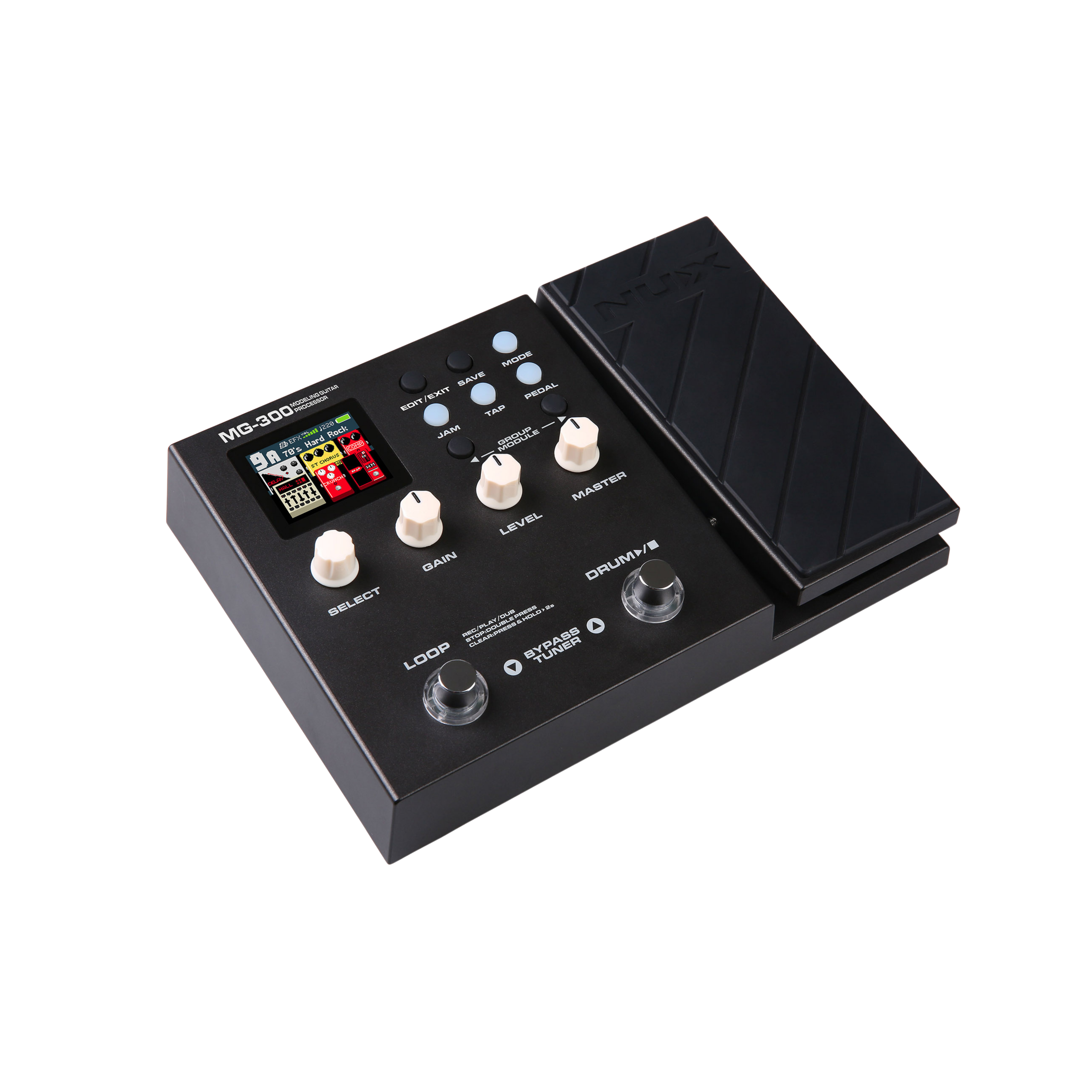 NUX NUX MG-300 綜合效果器 內建鼓機 入門推薦 MG300 第 4 張圖片｜三峽效果器