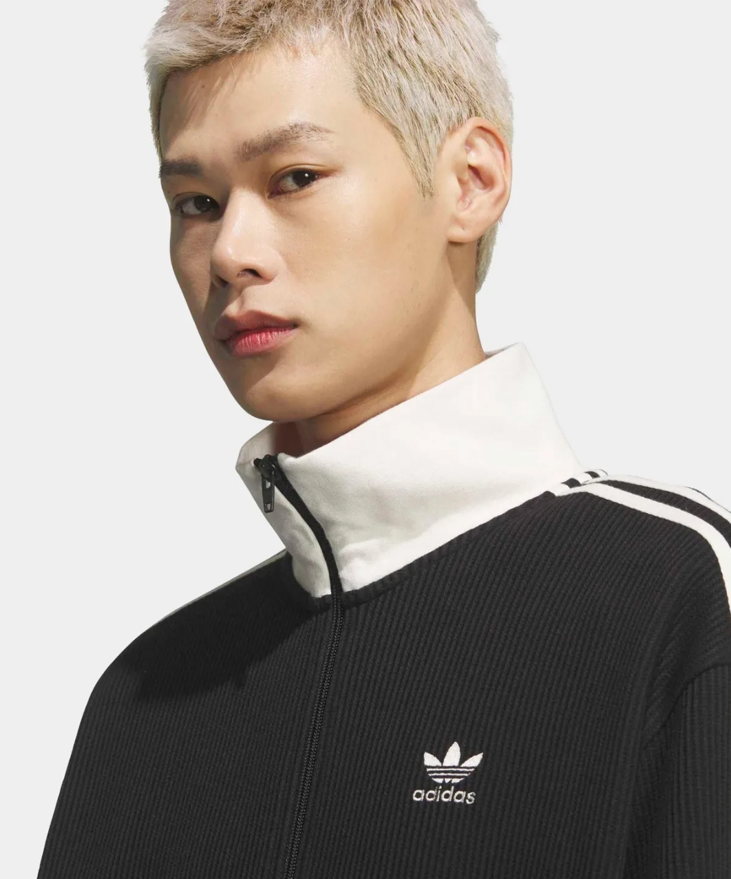 韓國限定 Adidas 華夫格 雙拉鍊 外套 3色 KQ6863/KQ6864/KQ6865