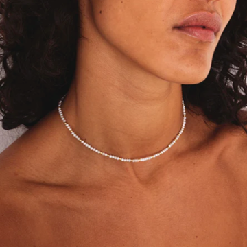 1YA0326-350 [YAY PARIS] Esha Necklace 585‰ Gold Cultured Pearl #500tpeshJ01 (EU)