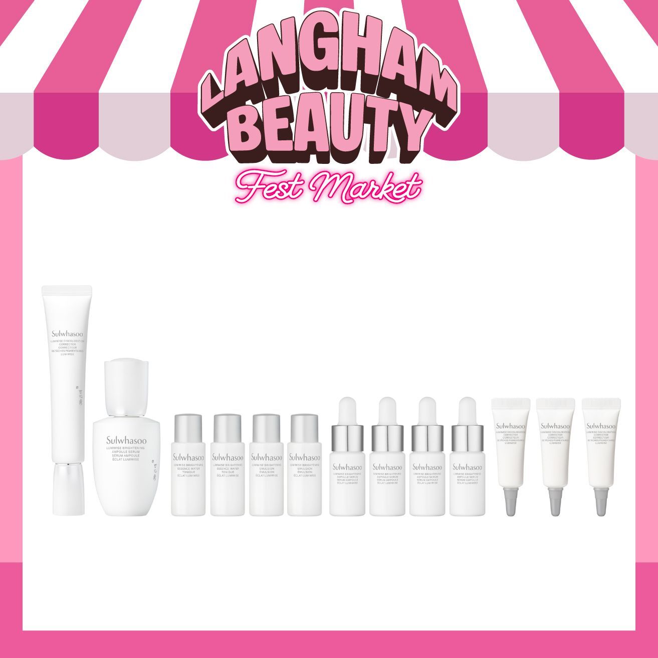 SULWHASOO 晶透臻白雙精華組合套裝