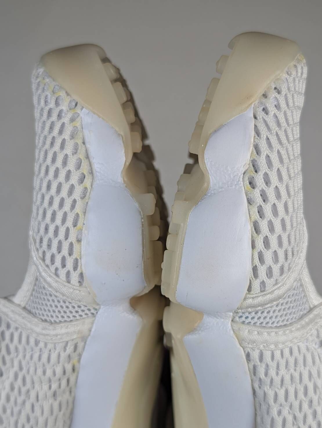 左右腳鞋底鞋面泛黃 848386-100/5 W NIKE AIR RIFT BR 忍者鞋 白色