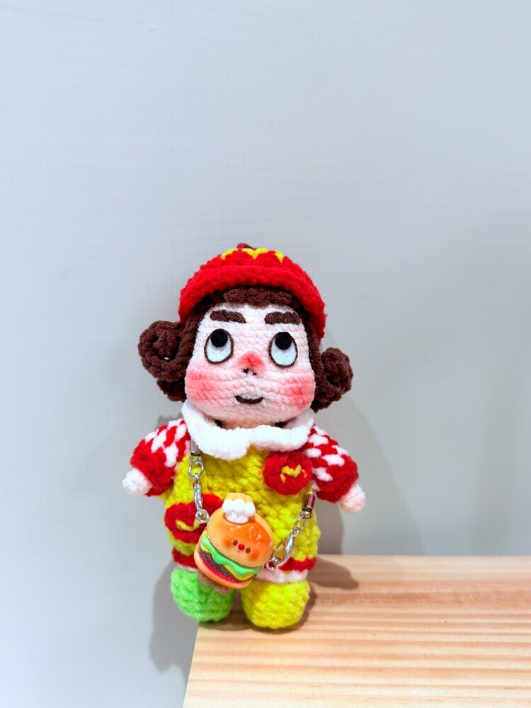 預購010-麥當勞小小醜娃吊飾『約9.5cm』『預購時間45-90天』