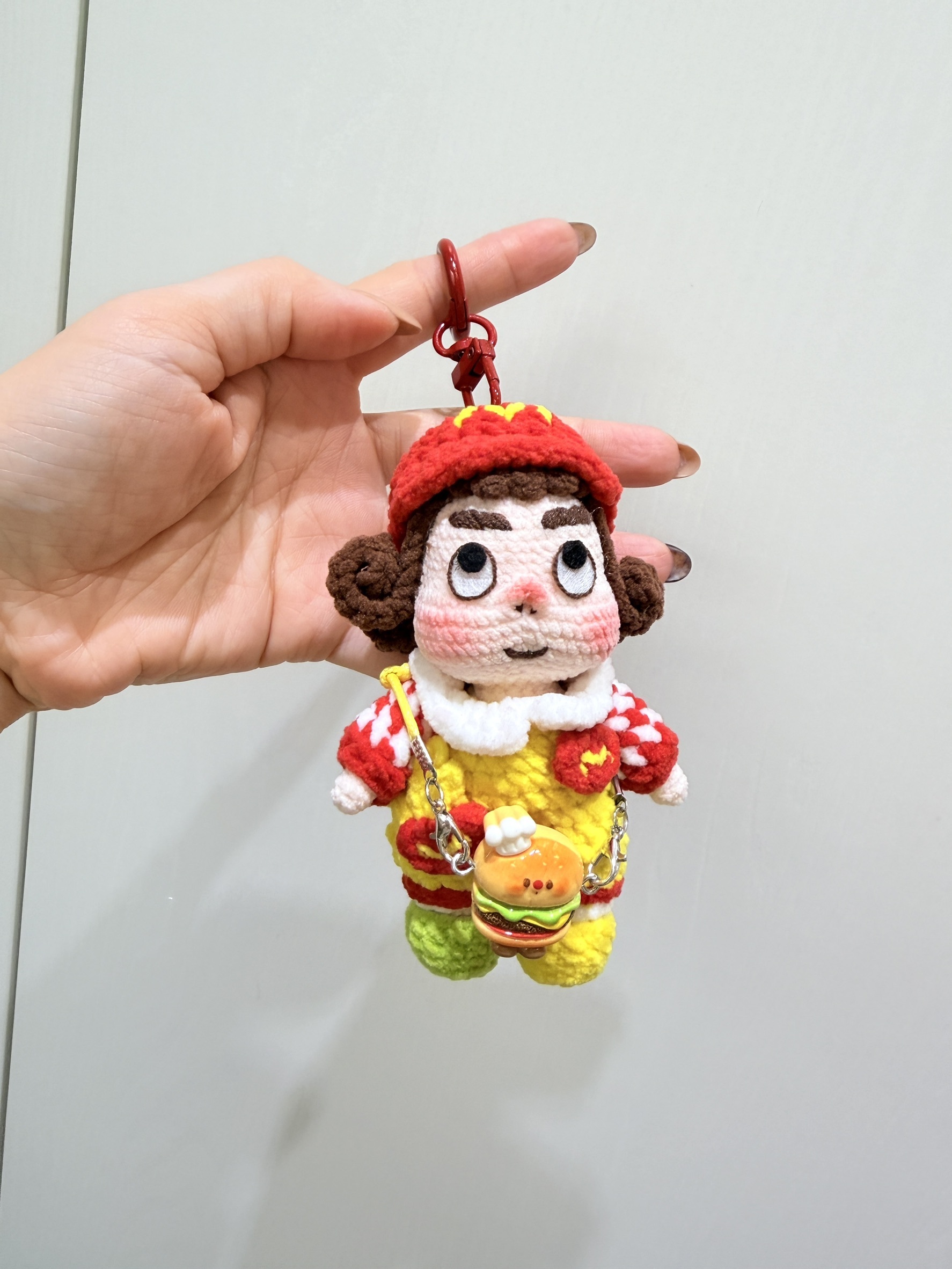 預購010-麥當勞小小醜娃吊飾『約9.5cm』『預購時間45-90天』