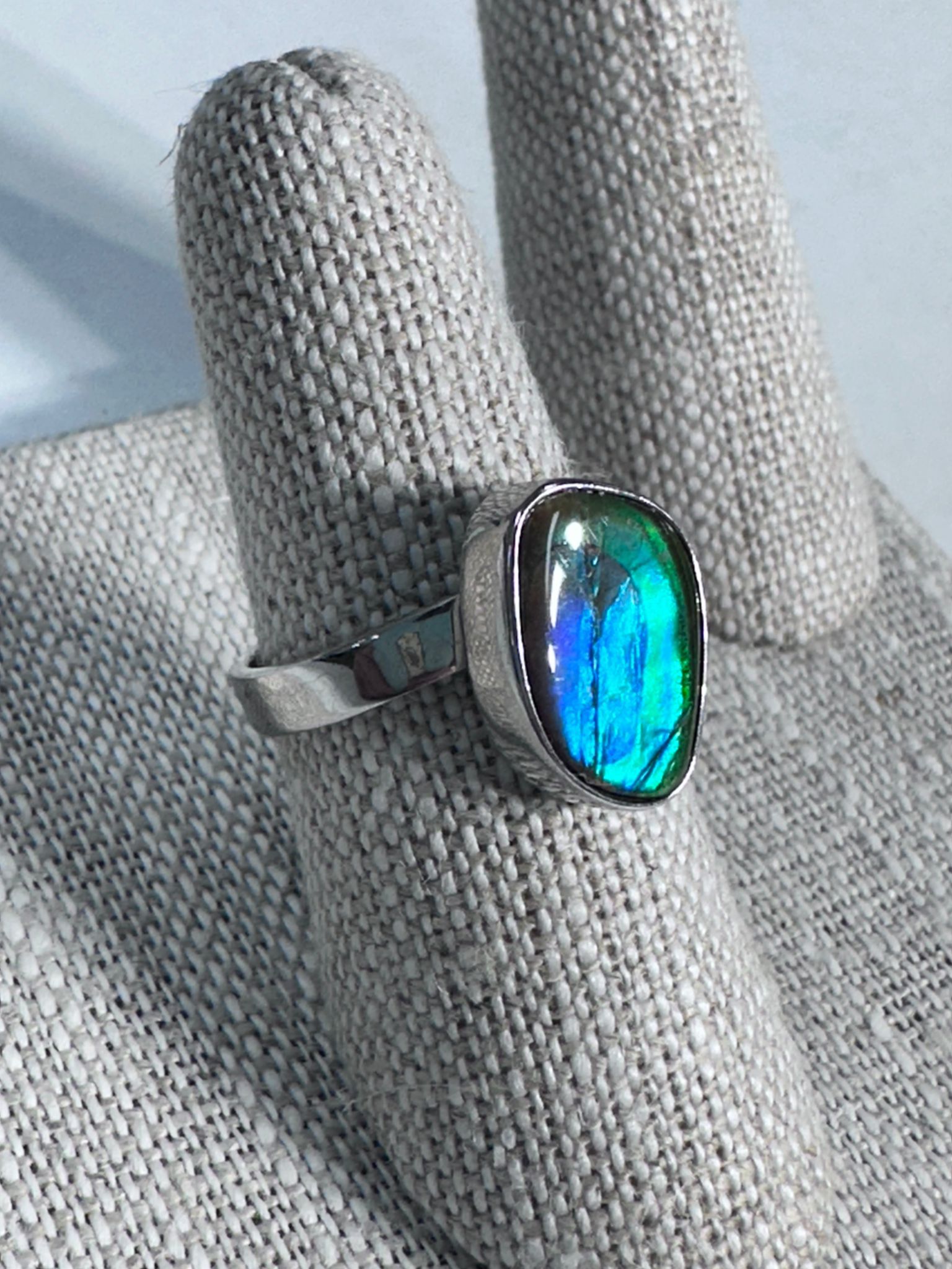 RX21 加拿大斑彩 可調節戒指1