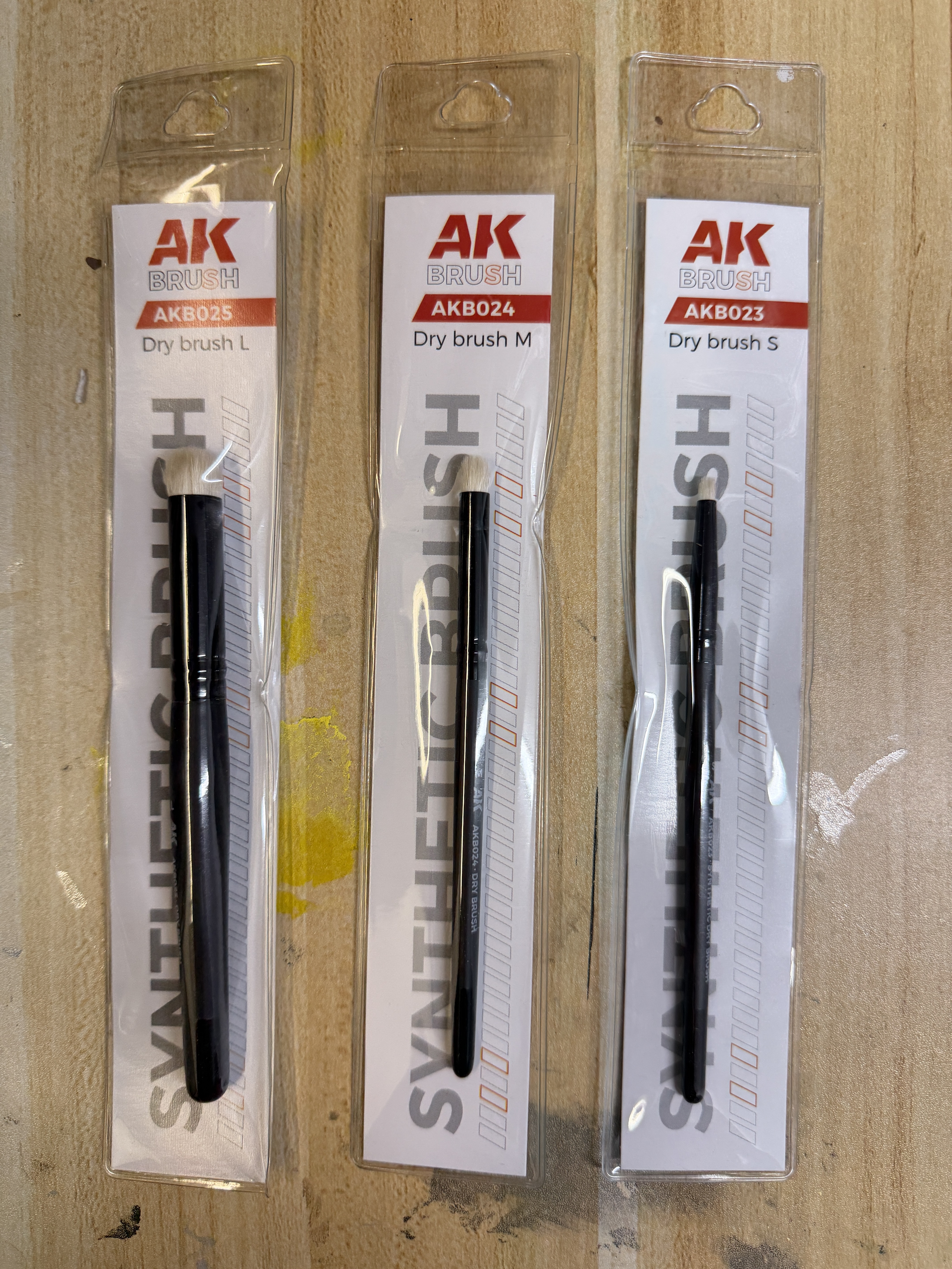 AK DRY BRUSHES
