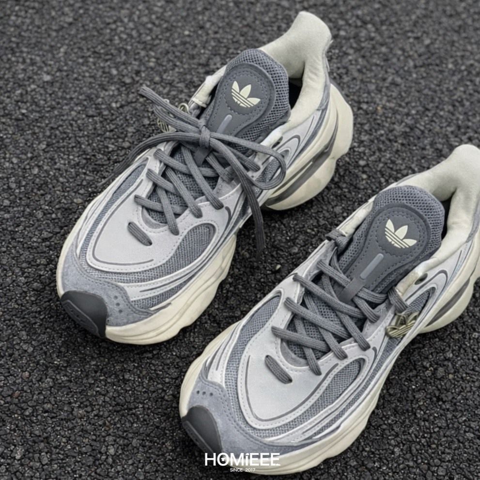 Adidas Originals Ozvenuz 厚底鞋 增高 霧霾灰 宋雨琦 [KJ3974]