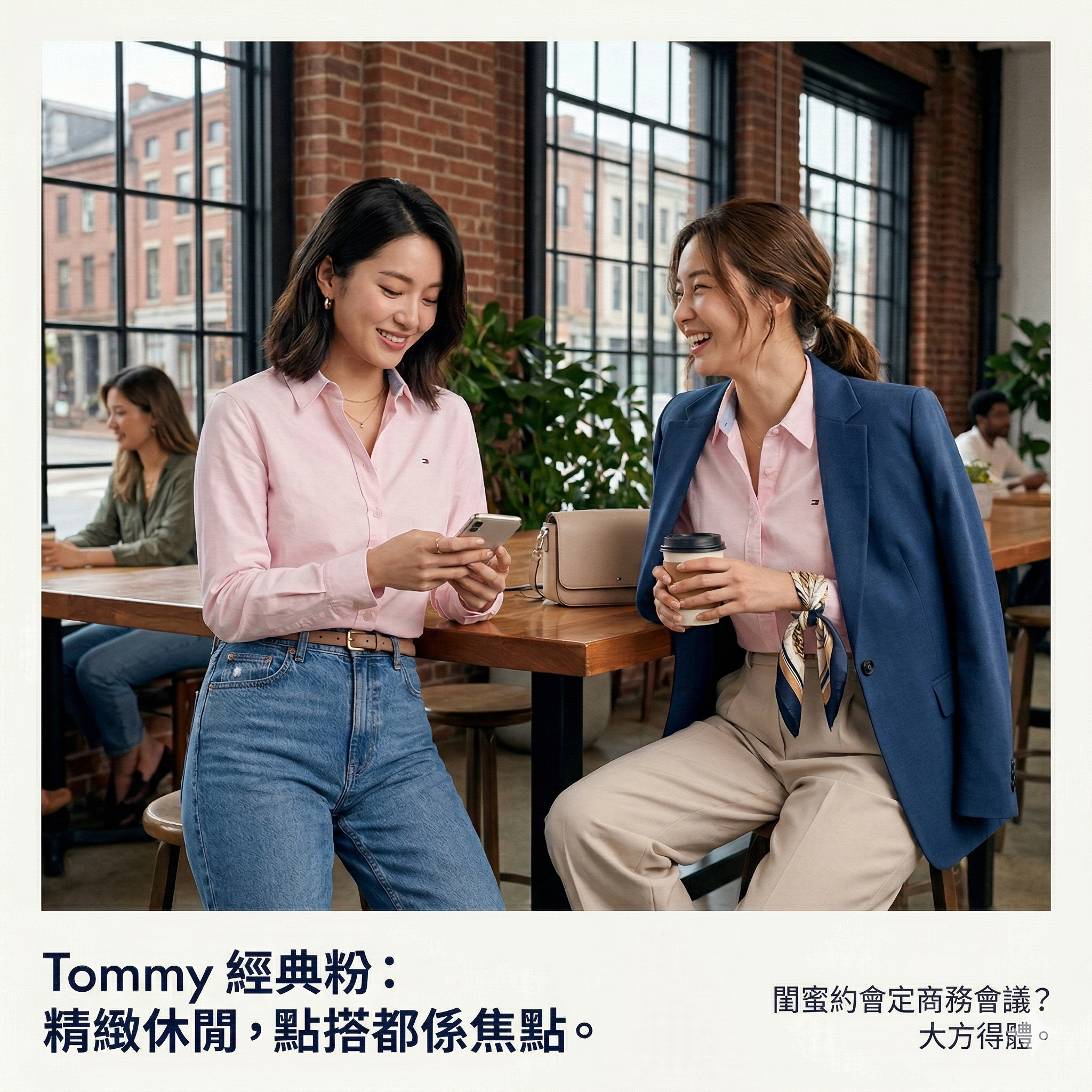 【預購】TOMMY HILFIGER H033119 女裝長袖襯衫