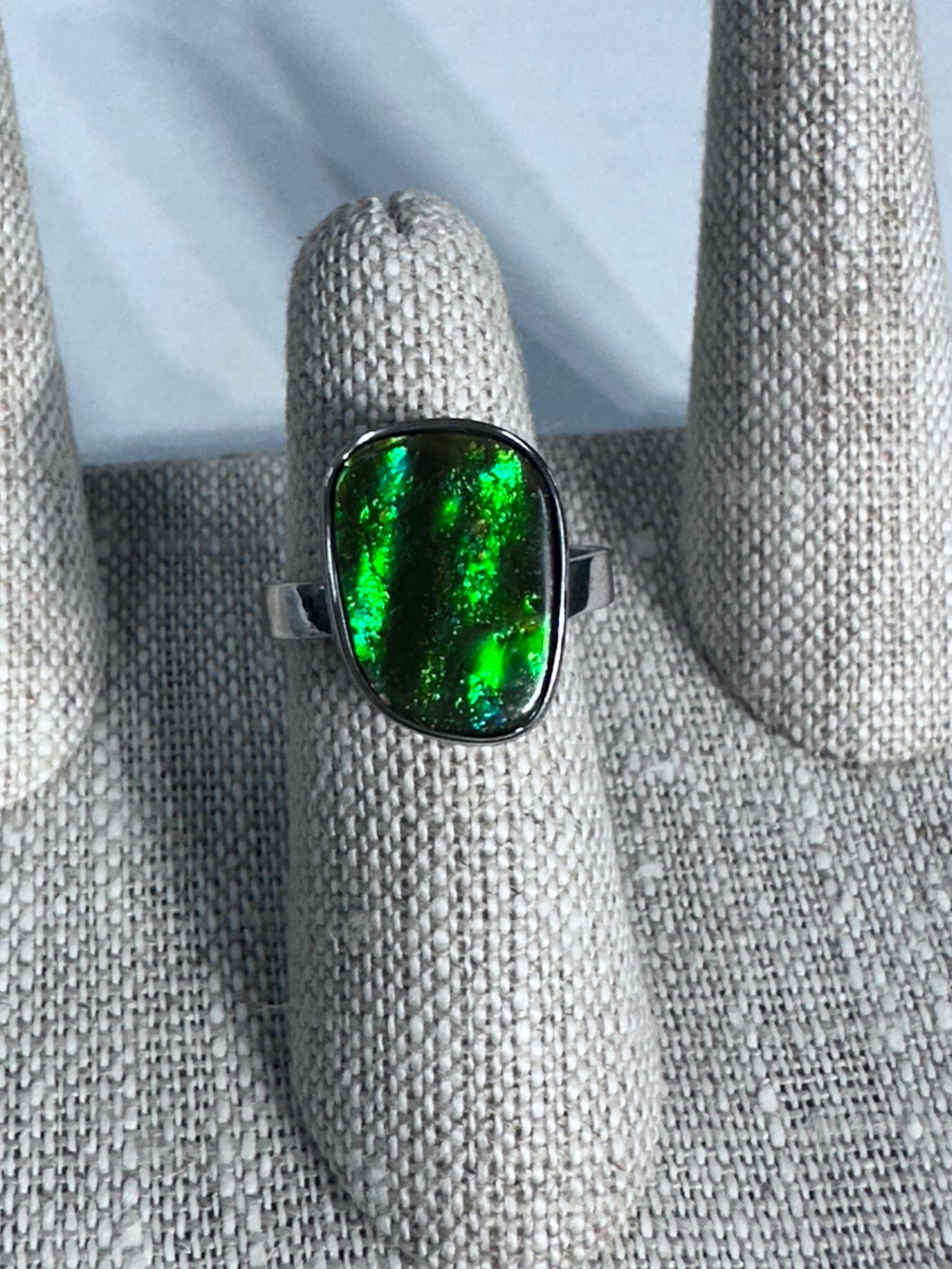 RX27 加拿大斑彩 可調節戒指7