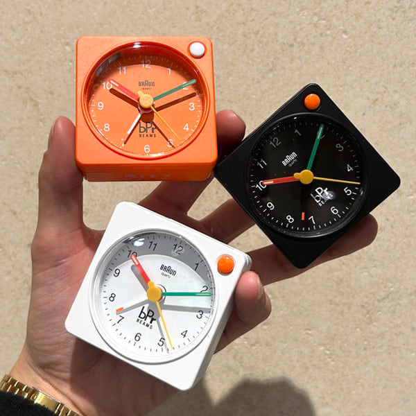 日本限定｜BRAUN × BEAMS 50周年 別注鬧鐘 BC02X