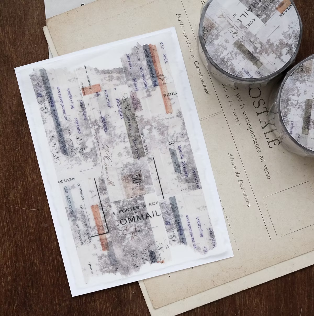 文具人格｜紙跡 和紙膠帶