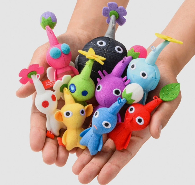 (預購商品) 任天堂限定版 皮克敏毛絨吊飾
