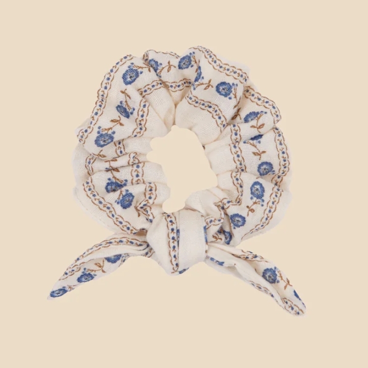 BIRINIT PETIT 小藍花綁結髮圈 Sariñena scrunchie