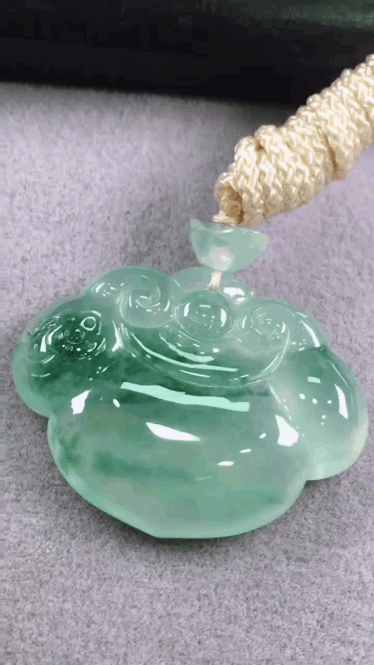 316317 翡翠如意鎖