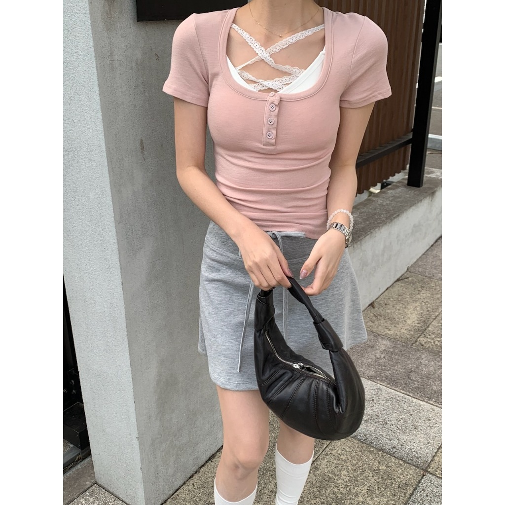 現貨【imfine】純慾甜美 蝴蝶結蕾絲罩杯小可愛 #8511