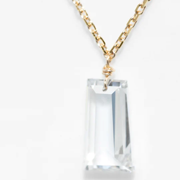 1YA0326-358 [YAY PARIS] Sati Necklace 18K Gold White Diamond #520ppsatJ54 (EU)