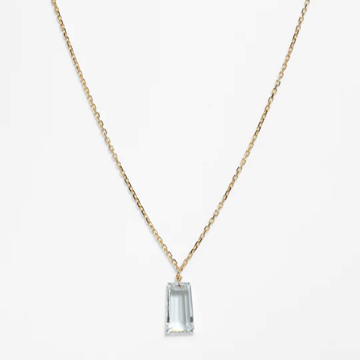 1YA0326-358 [YAY PARIS] Sati Necklace 18K Gold White Diamond #520ppsatJ54 (EU)