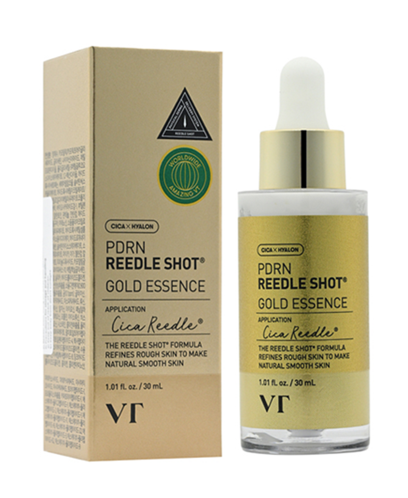 XM015 VT PDRN REEDLE SHOT®黃金精華 30ML EXP: 31/3/2028