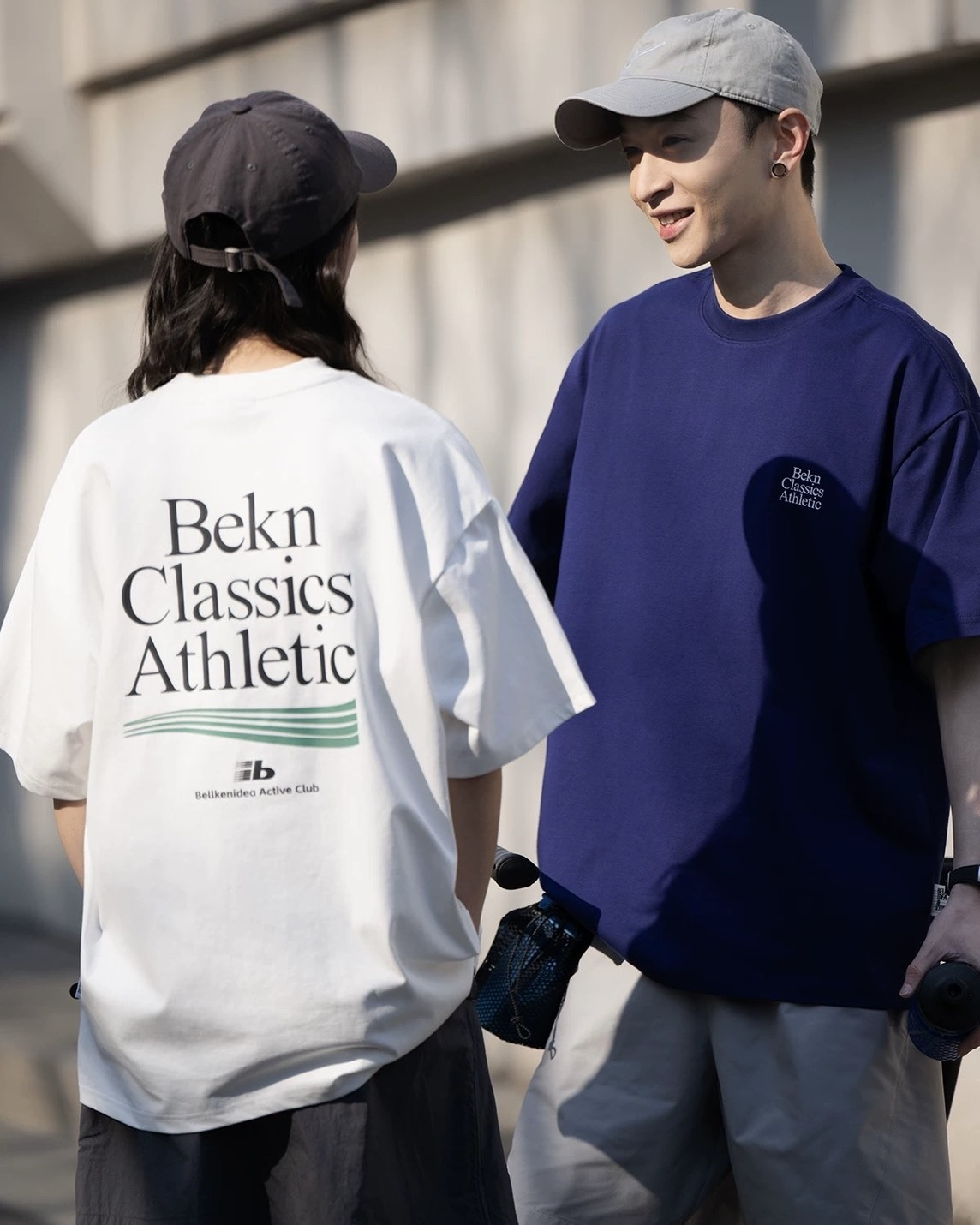 #預購 BELLKENIDEA 城市運動 背後印花 索羅娜速乾涼感 寬鬆廓形 基礎款 短踢 三色