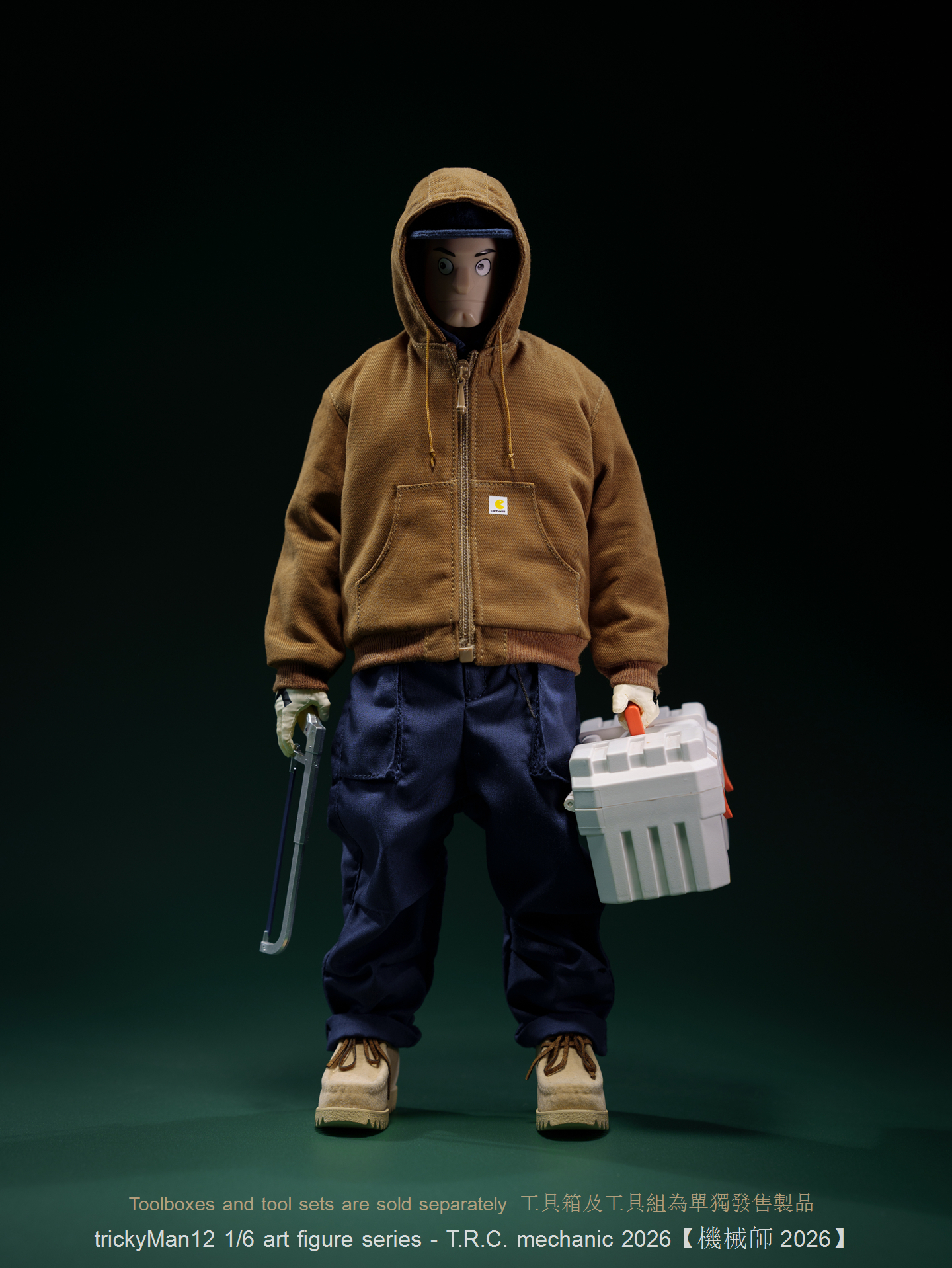 (預訂) trickyMan12 FB-10145-3-a1 1/6 art figure series T.R.C. mechanic 2026 機械師