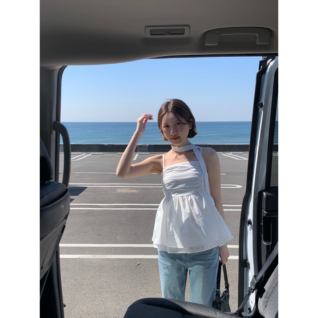 熱銷現貨【imfine】自帶出片濾鏡 附掛脖細肩帶背心 #8512