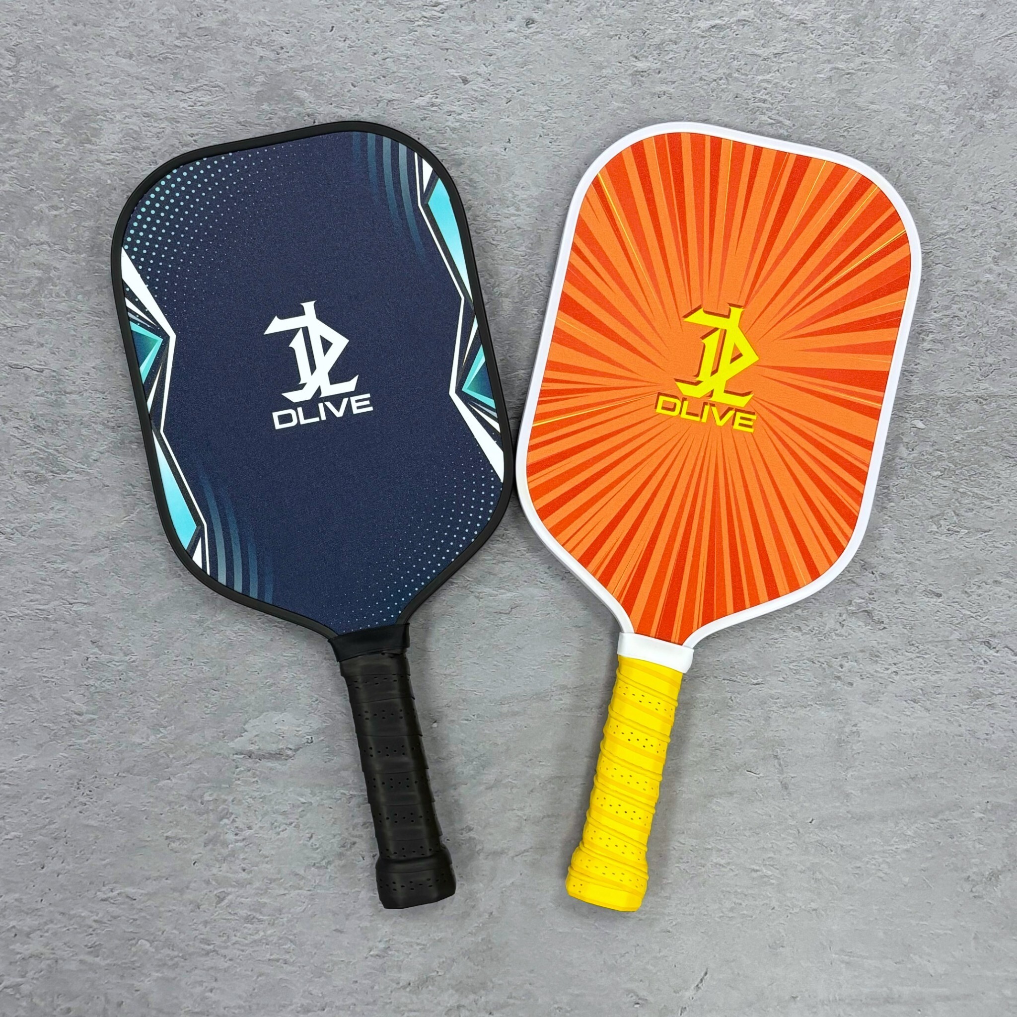 DLIVE 競技款匹克球拍 (橘 DPCB0201) (藍 DPCB0202)