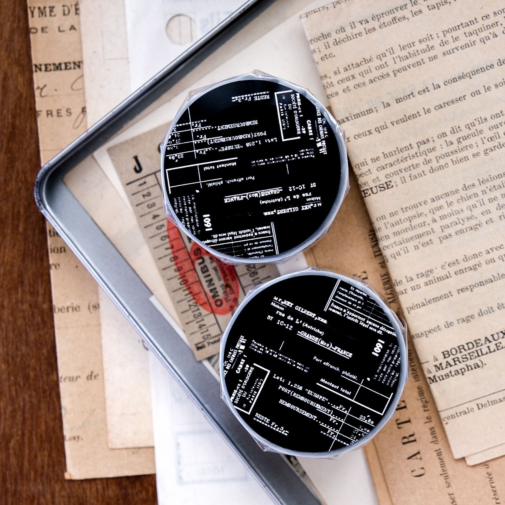 文具人格｜憑證 霧面PET