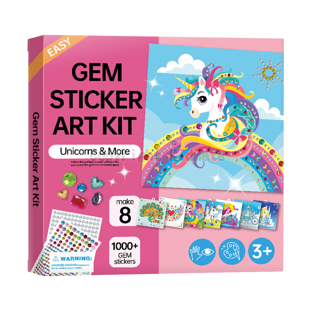 《 KIDMATE 》  童話寶石貼紙組