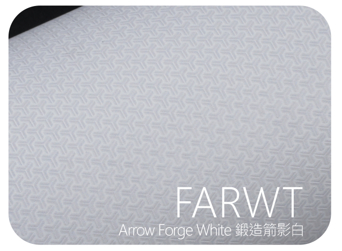 LIFE+GUARD FARWT Arrow Forge White 鍛造箭影白 風格貼膜樣式，適用於相機、鏡頭與 3C 裝置表面保護與風格打造