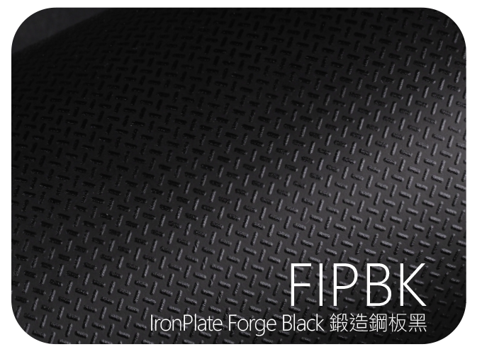 LIFE+GUARD FIPBK IronPlate Forge Black 鍛造鋼板黑 風格貼膜樣式，適用於相機、鏡頭與 3C 裝置表面保護與風格打造