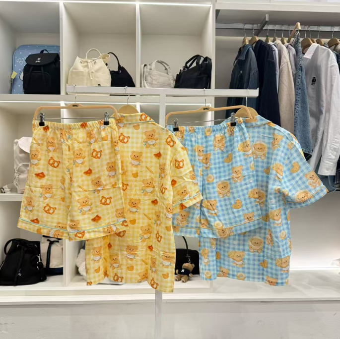 韓國代購 SPAO butterbear 短袖睡衣套裝 SPPPG23U14