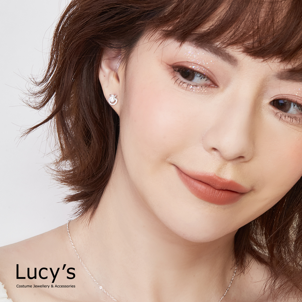 925純銀 璀璨之禮 耳環 (二色) (127166/127167)