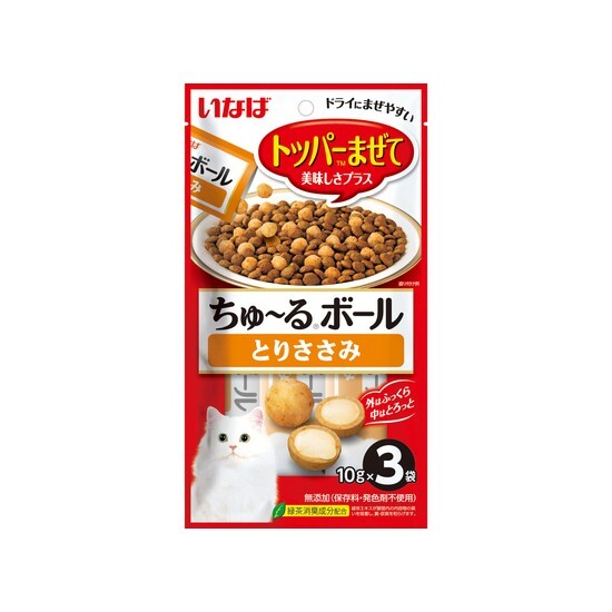 INABA 超奴軟心粒粒波 雞肉味 (10gx3袋)